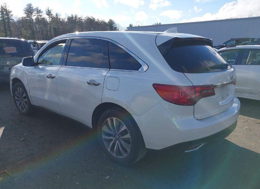 Photo 3 of 2014 Acura Mdx TECHNOLOGY PACKAGE (VIN 5FRYD4H48EB039173)
