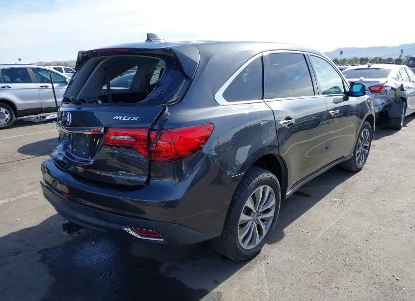 Photo 4 of 2014 Acura Mdx TECHNOLOGY PACKAGE (VIN 5FRYD4H48EB042400)