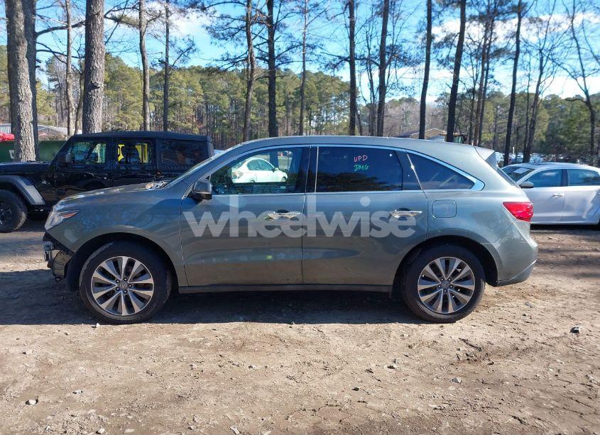 Photo 15 of 2014 Acura Mdx TECHNOLOGY PACKAGE (VIN 5FRYD4H48EB043689)
