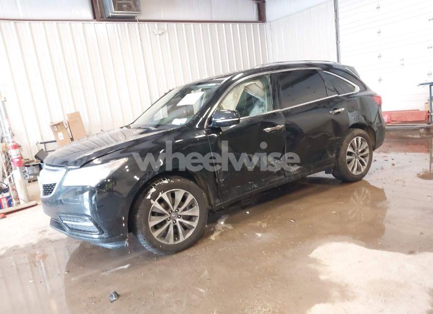 Photo 2 of 2016 Acura Mdx TECHNOLOGY ACURAWATCH PLUS PACKAGES/TECHNOLOGY PACKAGE (VIN 5FRYD4H48GB008704)