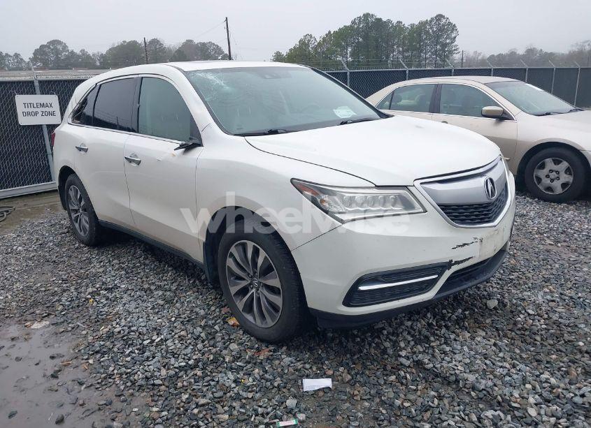 2014 Acura Mdx TECHNOLOGY PACKAGE (VIN 5FRYD4H49EB008644) main photo