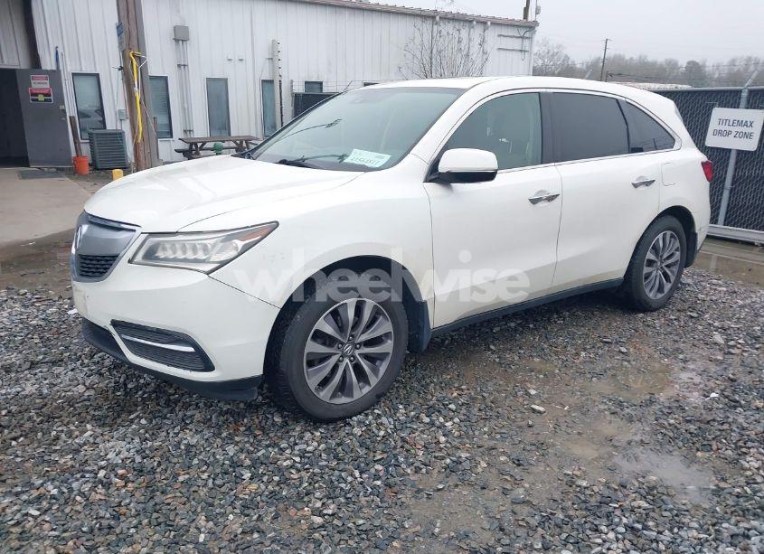 Photo 2 of 2014 Acura Mdx TECHNOLOGY PACKAGE (VIN 5FRYD4H49EB008644)