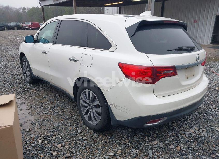 Photo 3 of 2014 Acura Mdx TECHNOLOGY PACKAGE (VIN 5FRYD4H49EB008644)