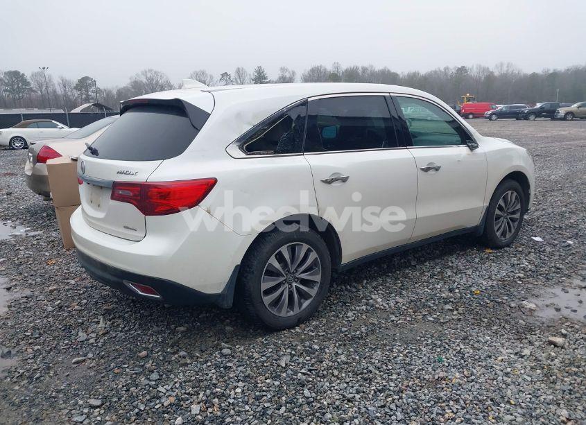 Photo 4 of 2014 Acura Mdx TECHNOLOGY PACKAGE (VIN 5FRYD4H49EB008644)