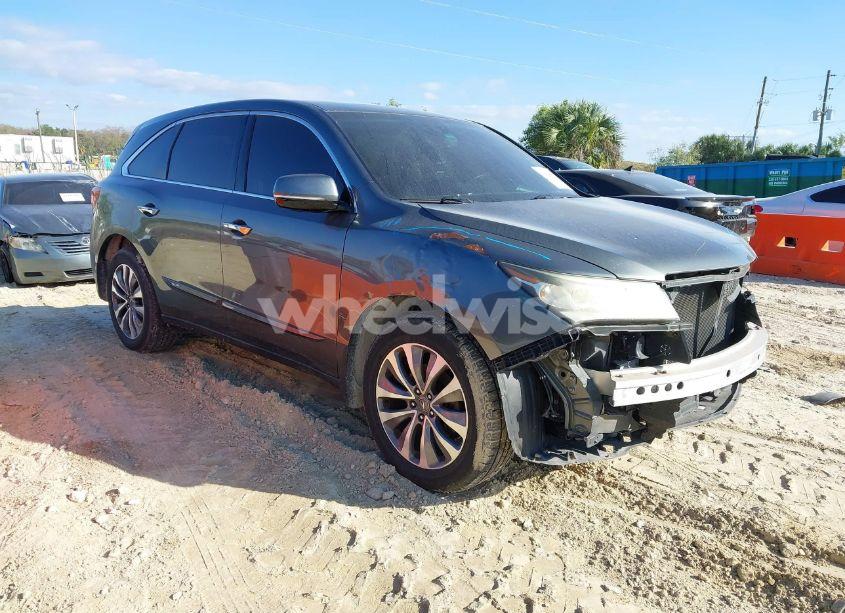 2014 Acura Mdx TECHNOLOGY PACKAGE (VIN 5FRYD4H49EB023936) main photo