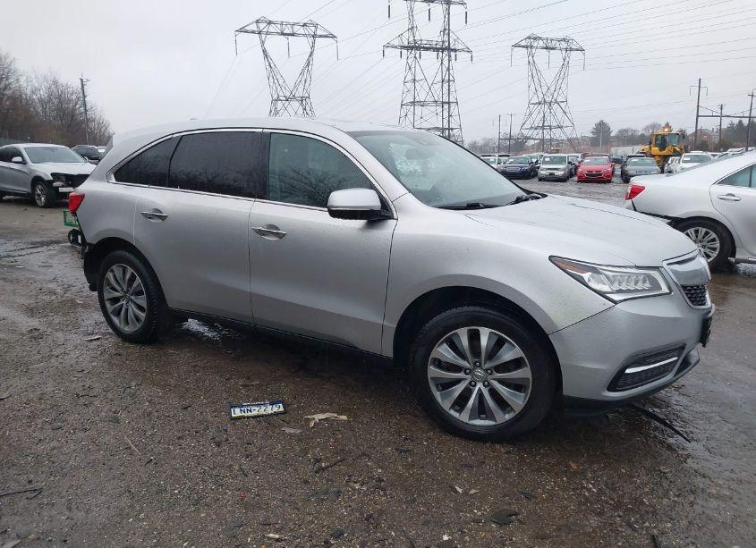 2014 Acura Mdx TECHNOLOGY PACKAGE (VIN 5FRYD4H49EB027209) main photo