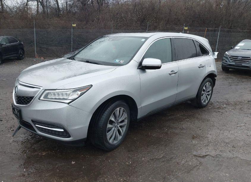 Photo 2 of 2014 Acura Mdx TECHNOLOGY PACKAGE (VIN 5FRYD4H49EB027209)