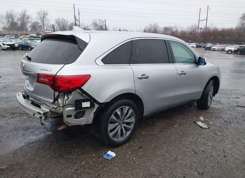 Photo 4 of 2014 Acura Mdx TECHNOLOGY PACKAGE (VIN 5FRYD4H49EB027209)