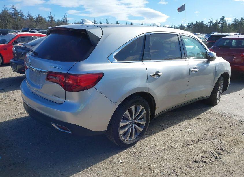 Photo 4 of 2014 Acura Mdx TECHNOLOGY PACKAGE (VIN 5FRYD4H49EB033799)