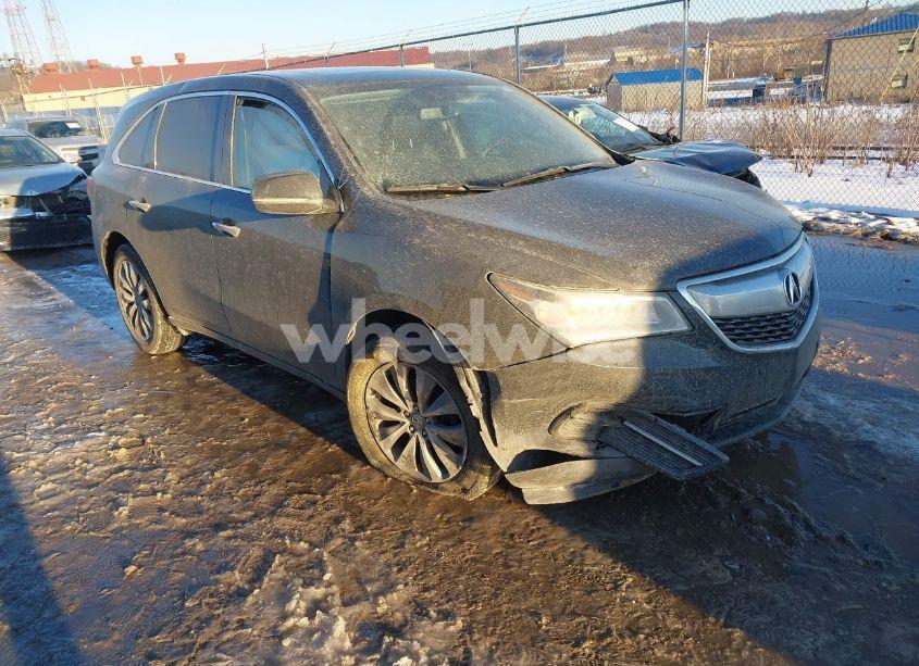 2014 Acura Mdx TECHNOLOGY PACKAGE (VIN 5FRYD4H49EB035651) main photo