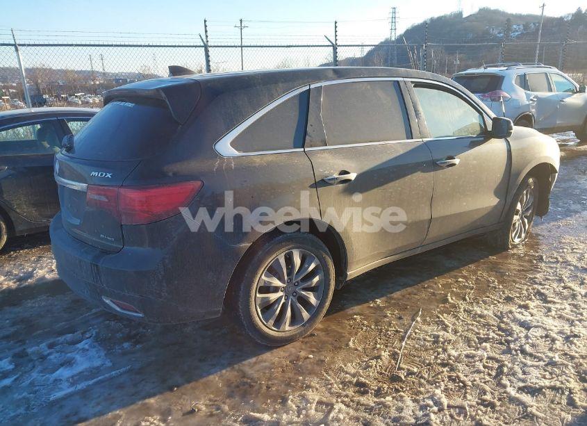 Photo 4 of 2014 Acura Mdx TECHNOLOGY PACKAGE (VIN 5FRYD4H49EB035651)
