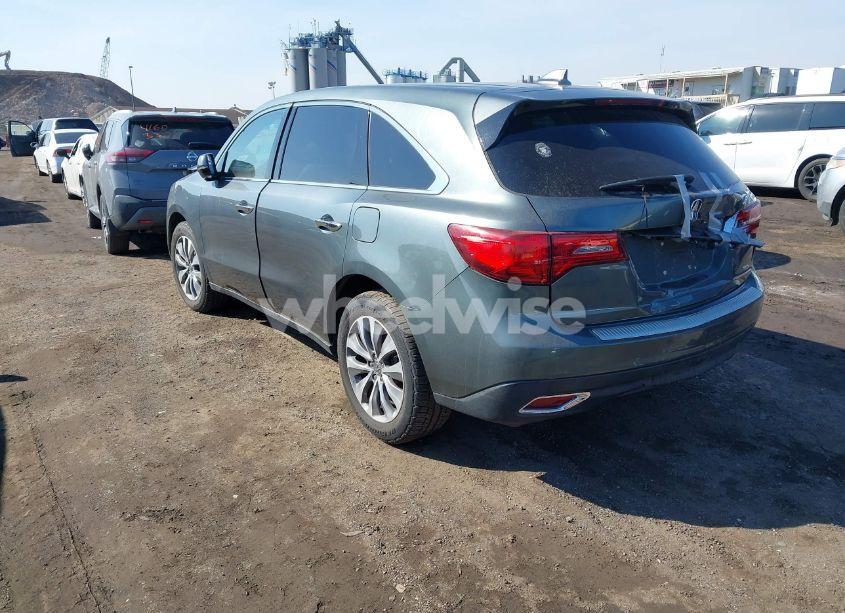 Photo 3 of 2015 Acura Mdx TECHNOLOGY PACKAGE (VIN 5FRYD4H49FB021668)