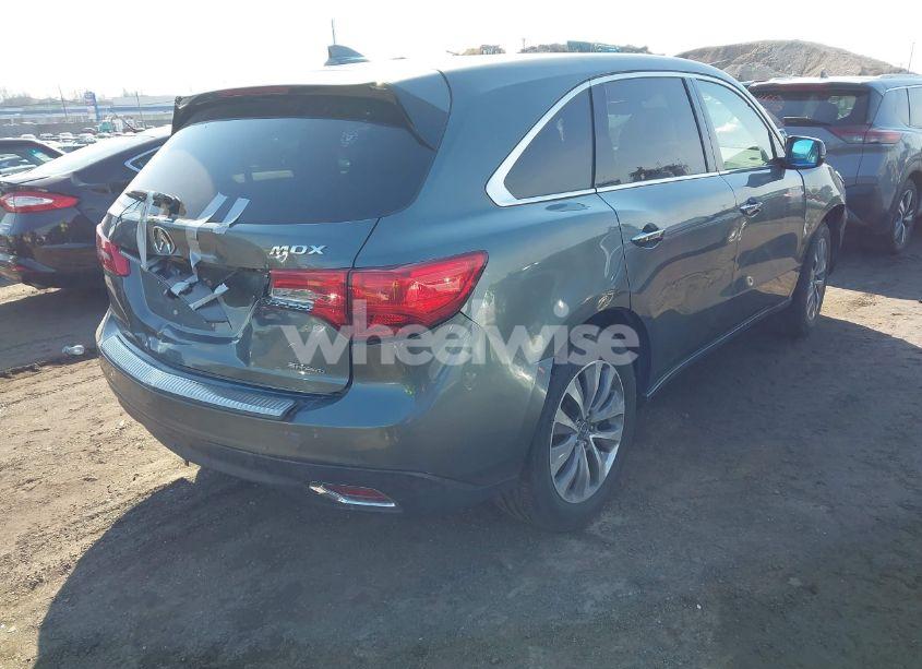 Photo 4 of 2015 Acura Mdx TECHNOLOGY PACKAGE (VIN 5FRYD4H49FB021668)