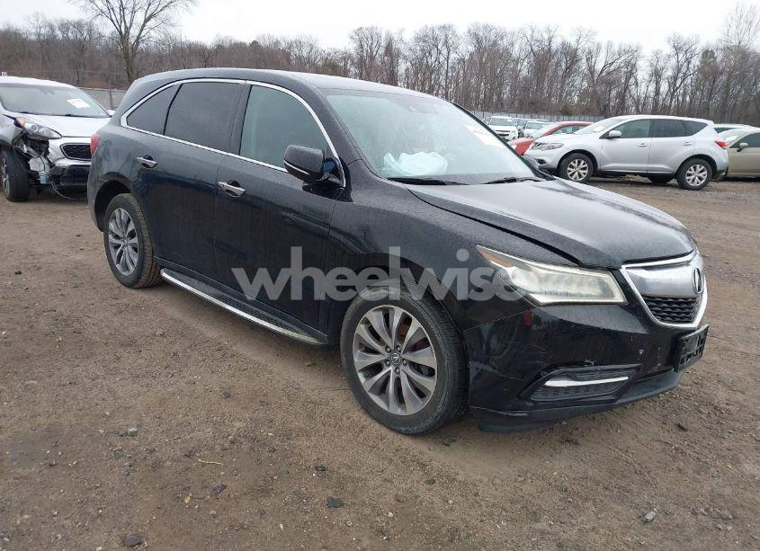 2015 Acura Mdx TECHNOLOGY PACKAGE (VIN 5FRYD4H49FB028801) main photo