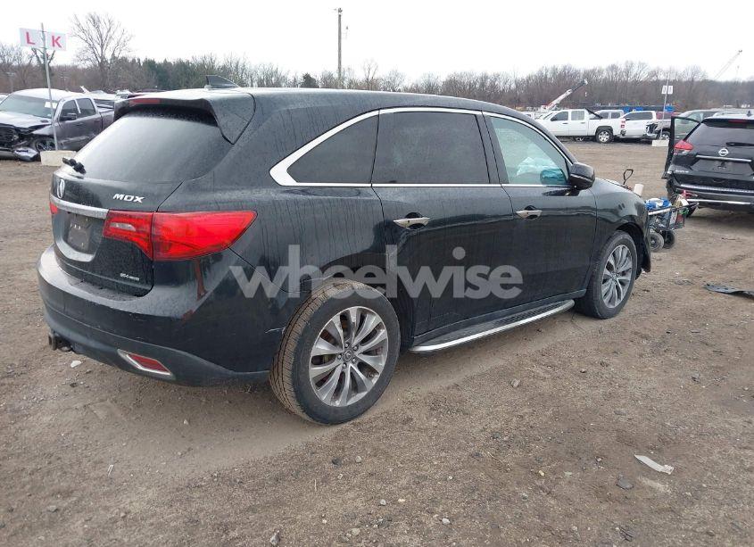 Photo 4 of 2015 Acura Mdx TECHNOLOGY PACKAGE (VIN 5FRYD4H49FB028801)