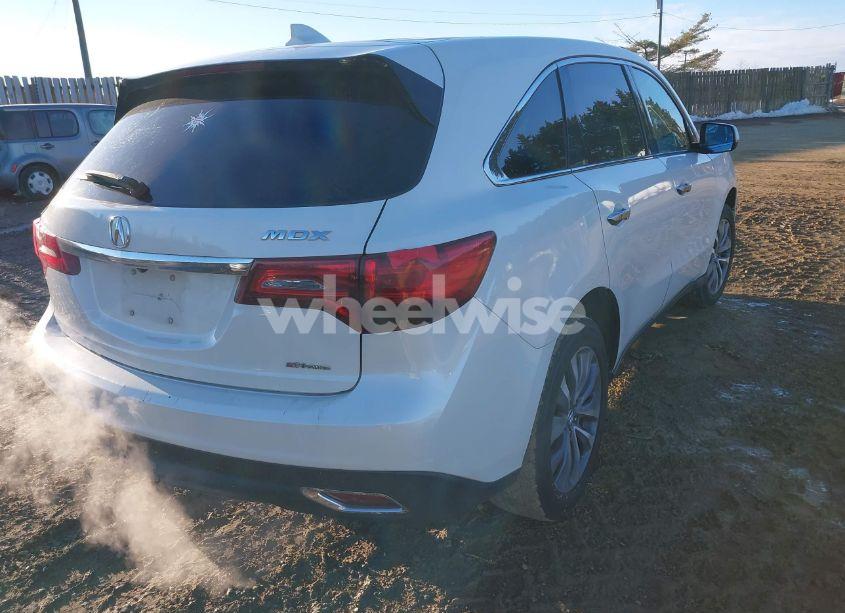 Photo 4 of 2016 Acura Mdx TECHNOLOGY ACURAWATCH PLUS PACKAGES/TECHNOLOGY PACKAGE (VIN 5FRYD4H49GB038780)