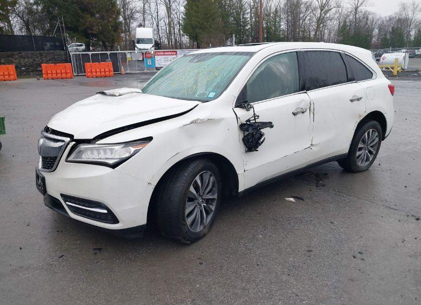 Photo 2 of 2016 Acura Mdx TECHNOLOGY ACURAWATCH PLUS PACKAGES/TECHNOLOGY PACKAGE (VIN 5FRYD4H49GB050735)