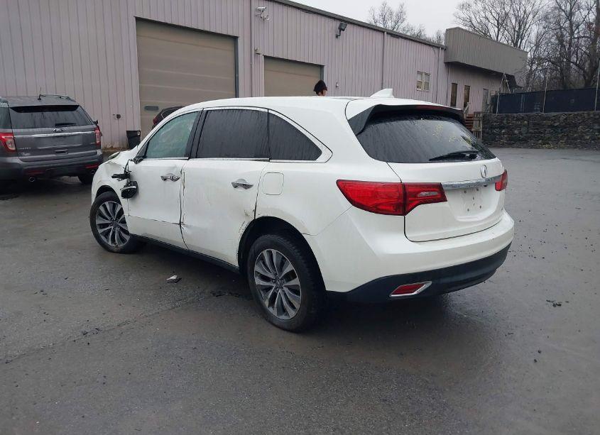 Photo 3 of 2016 Acura Mdx TECHNOLOGY ACURAWATCH PLUS PACKAGES/TECHNOLOGY PACKAGE (VIN 5FRYD4H49GB050735)