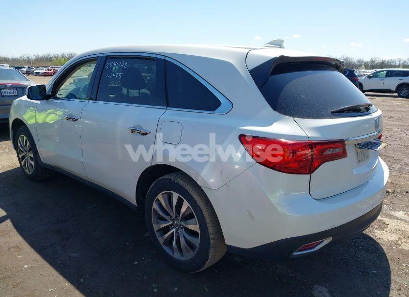 Photo 3 of 2014 Acura Mdx TECHNOLOGY PACKAGE (VIN 5FRYD4H4XEB009379)