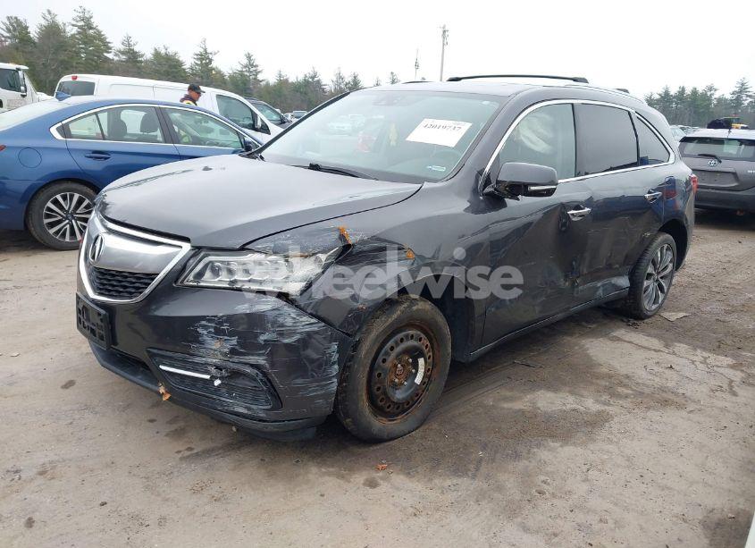 Photo 2 of 2014 Acura Mdx TECHNOLOGY PACKAGE (VIN 5FRYD4H4XEB046657)