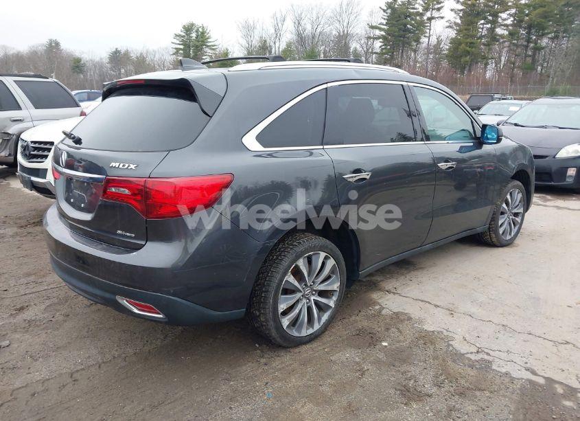 Photo 4 of 2014 Acura Mdx TECHNOLOGY PACKAGE (VIN 5FRYD4H4XEB046657)