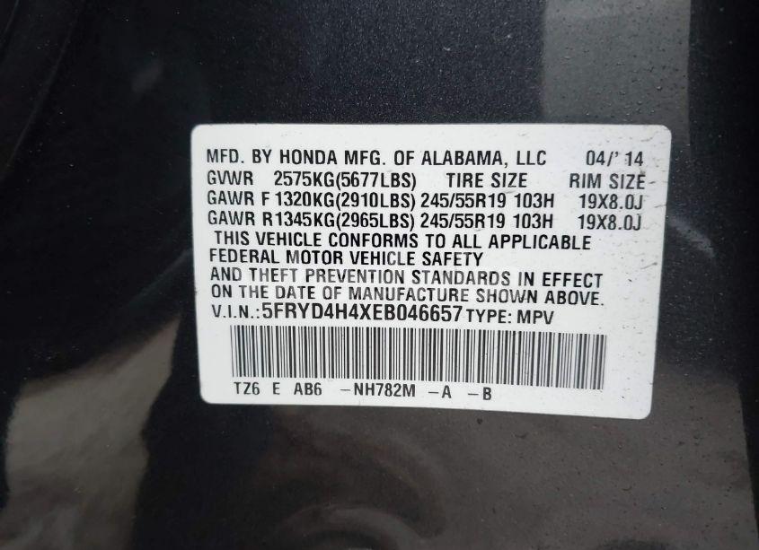 Photo 9 of 2014 Acura Mdx TECHNOLOGY PACKAGE (VIN 5FRYD4H4XEB046657)
