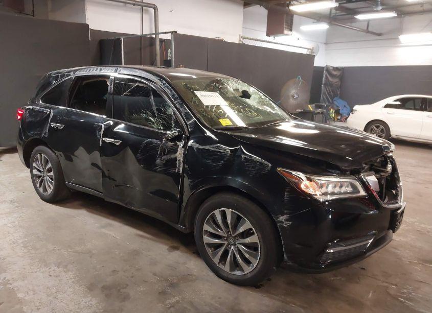 2016 Acura Mdx TECHNOLOGY ACURAWATCH PLUS PACKAGES/TECHNOLOGY PACKAGE (VIN 5FRYD4H4XGB012785) main photo