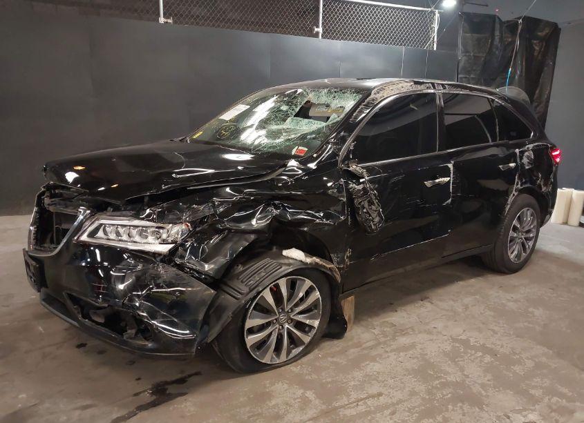 Photo 2 of 2016 Acura Mdx TECHNOLOGY ACURAWATCH PLUS PACKAGES/TECHNOLOGY PACKAGE (VIN 5FRYD4H4XGB012785)