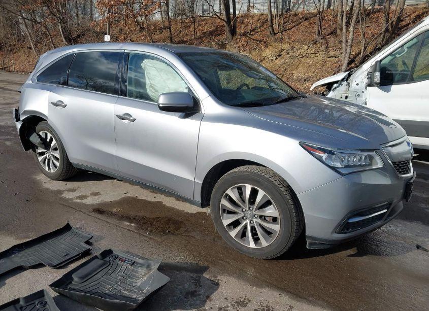 2016 Acura Mdx TECHNOLOGY ACURAWATCH PLUS PACKAGES/TECHNOLOGY PACKAGE (VIN 5FRYD4H4XGB040246) main photo