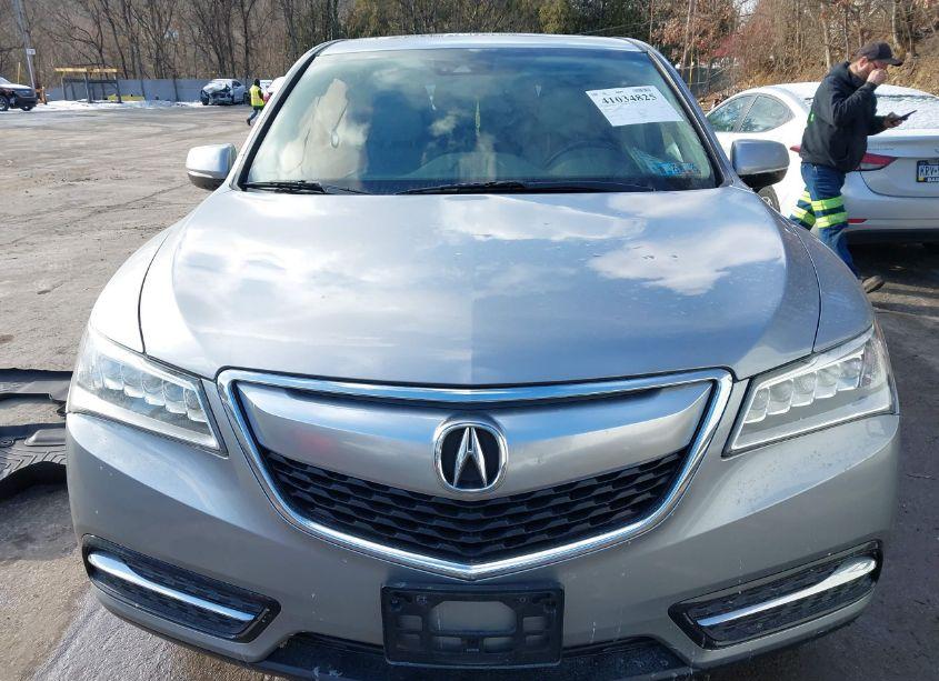 Photo 11 of 2016 Acura Mdx TECHNOLOGY ACURAWATCH PLUS PACKAGES/TECHNOLOGY PACKAGE (VIN 5FRYD4H4XGB040246)