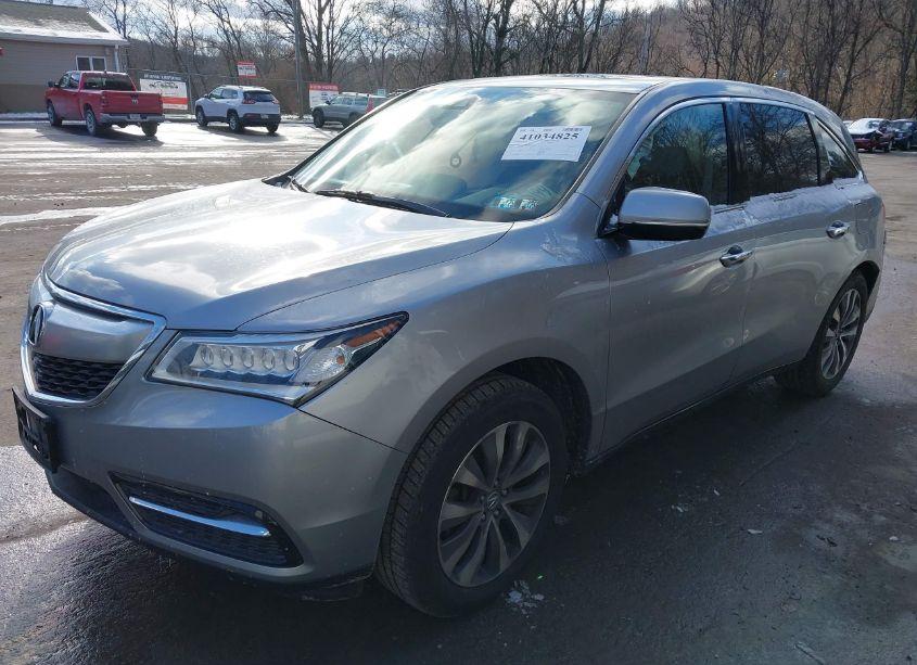 Photo 2 of 2016 Acura Mdx TECHNOLOGY ACURAWATCH PLUS PACKAGES/TECHNOLOGY PACKAGE (VIN 5FRYD4H4XGB040246)