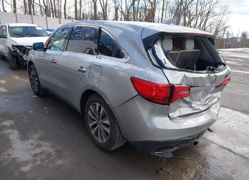 Photo 3 of 2016 Acura Mdx TECHNOLOGY ACURAWATCH PLUS PACKAGES/TECHNOLOGY PACKAGE (VIN 5FRYD4H4XGB040246)