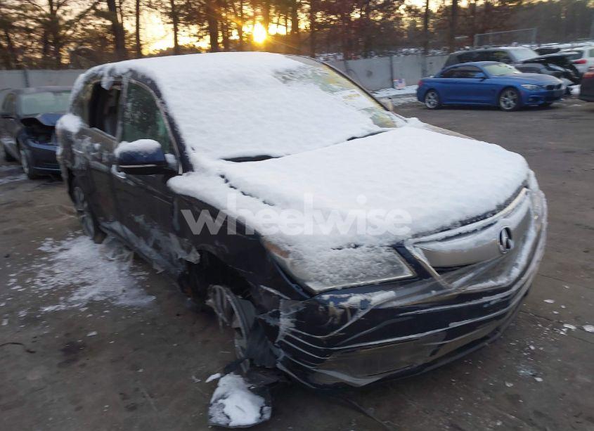 2016 Acura Mdx TECHNOLOGY ACURAWATCH PLUS PACKAGES/TECHNOLOGY PACKAGE (VIN 5FRYD4H4XGB049772) main photo