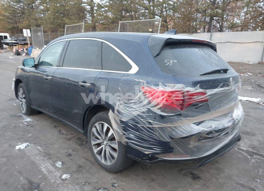 Photo 3 of 2016 Acura Mdx TECHNOLOGY ACURAWATCH PLUS PACKAGES/TECHNOLOGY PACKAGE (VIN 5FRYD4H4XGB049772)