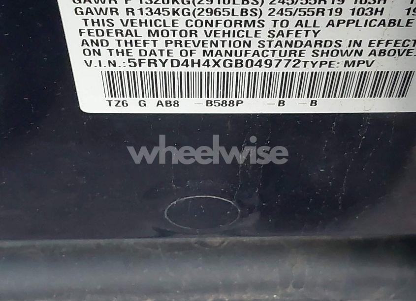 Photo 9 of 2016 Acura Mdx TECHNOLOGY ACURAWATCH PLUS PACKAGES/TECHNOLOGY PACKAGE (VIN 5FRYD4H4XGB049772)