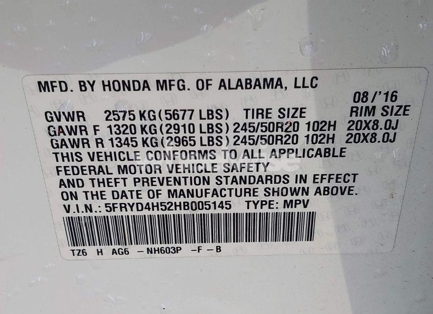 Photo 9 of 2017 Acura Mdx TECHNOLOGY PACKAGE (VIN 5FRYD4H52HB005145)