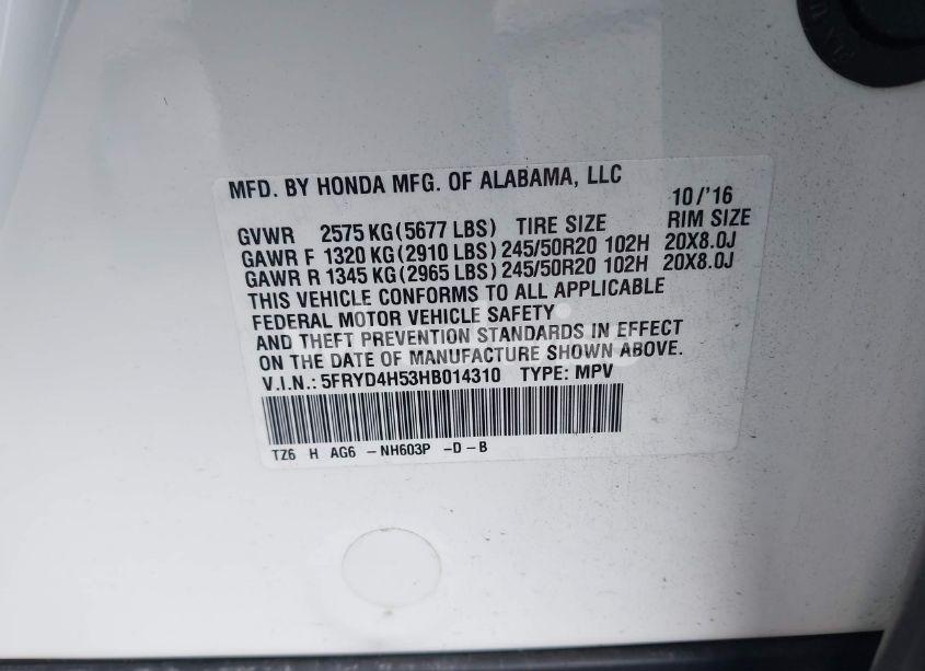 Photo 9 of 2017 Acura Mdx TECHNOLOGY PACKAGE (VIN 5FRYD4H53HB014310)