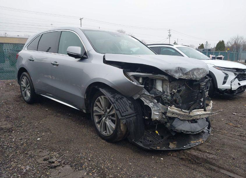 2017 Acura Mdx TECHNOLOGY PACKAGE (VIN 5FRYD4H53HB032645) main photo