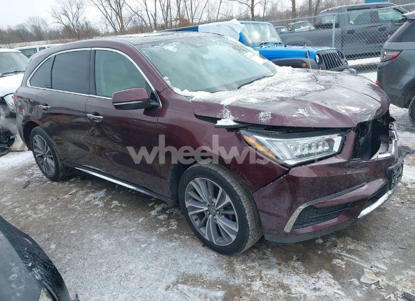 2017 Acura Mdx TECHNOLOGY PACKAGE (VIN 5FRYD4H57HB043602) main photo