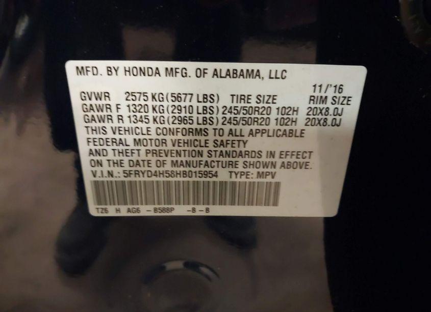 Photo 9 of 2017 Acura Mdx TECHNOLOGY PACKAGE (VIN 5FRYD4H58HB015954)