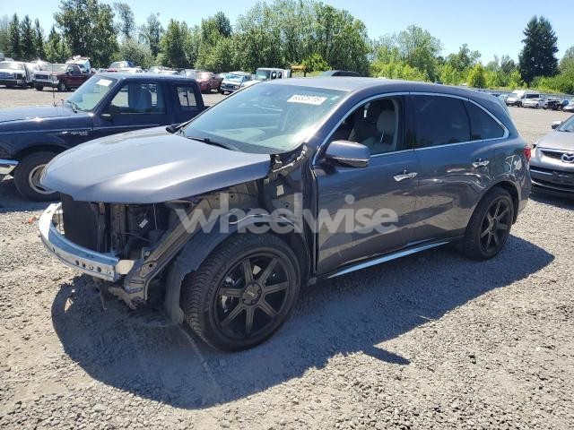 Photo 2 of 2017 ACURA MDX TECHNOLOGY N/A (VIN 5FRYD4H59HB028230)