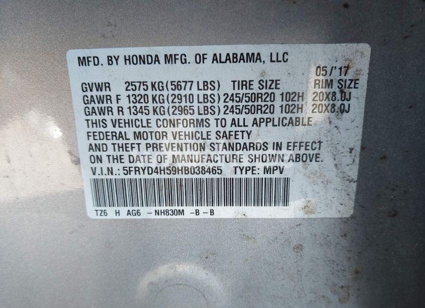 Photo 9 of 2017 Acura Mdx TECHNOLOGY PACKAGE (VIN 5FRYD4H59HB038465)