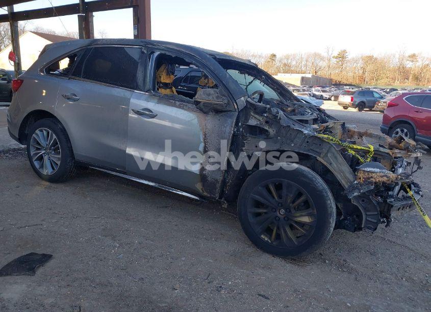 2017 Acura Mdx TECHNOLOGY PACKAGE (VIN 5FRYD4H59HB039731) main photo