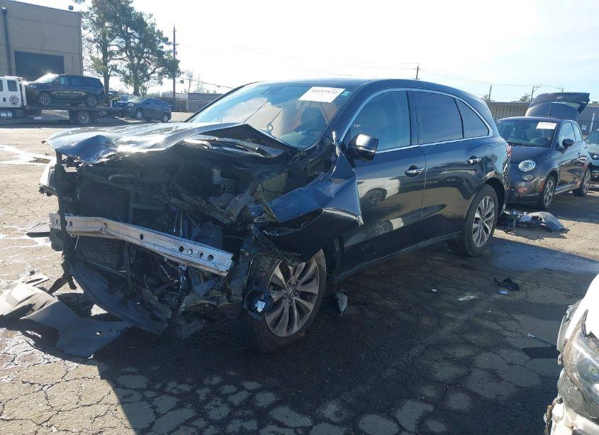 Photo 2 of 2014 Acura Mdx TECHNOLOGY PKG W/ENTERTAINMENT PKG (VIN 5FRYD4H60EB019209)