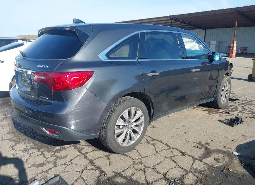 Photo 4 of 2014 Acura Mdx TECHNOLOGY PKG W/ENTERTAINMENT PKG (VIN 5FRYD4H60EB019209)