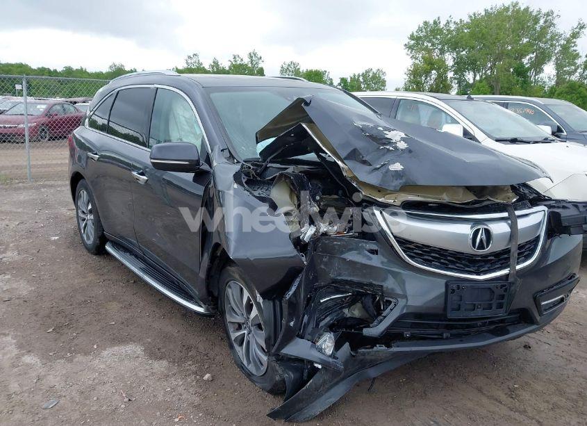 2016 Acura Mdx N/A (VIN 5FRYD4H62GB059181) main photo