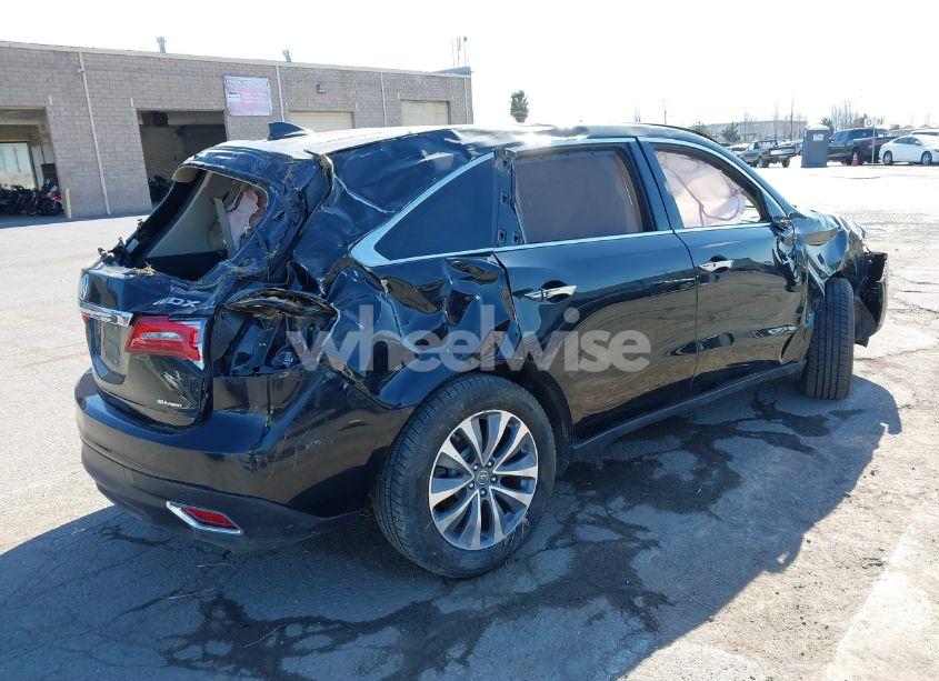 Photo 4 of 2016 Acura Mdx TECHNOLOGY ENTERTAINMENT PACKAGES/TECHNOLOGY, ENTERTAINMENT ACURAWATCH PLUS PACKAGES (VIN 5FRYD4H64GB045671)