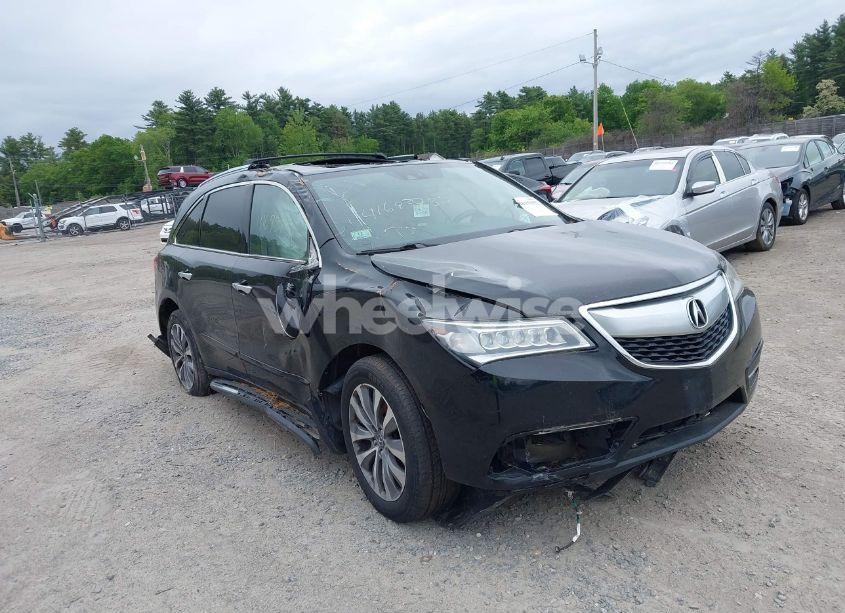 2014 Acura Mdx TECHNOLOGY PKG W/ENTERTAINMENT PKG (VIN 5FRYD4H65EB010361) main photo