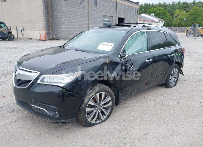 Photo 2 of 2014 Acura Mdx TECHNOLOGY PKG W/ENTERTAINMENT PKG (VIN 5FRYD4H65EB010361)