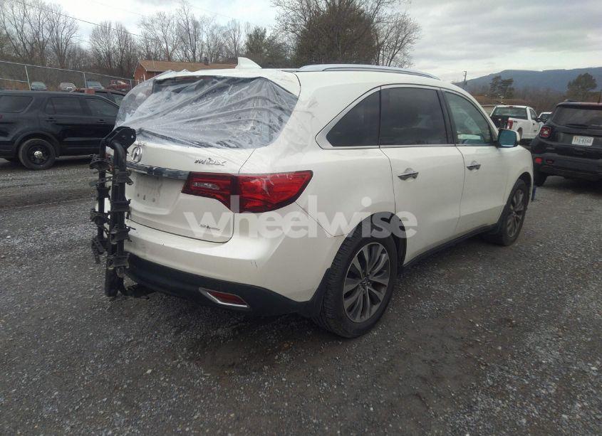 Photo 4 of 2014 Acura Mdx TECHNOLOGY PKG W/ENTERTAINMENT PKG (VIN 5FRYD4H65EB026396)